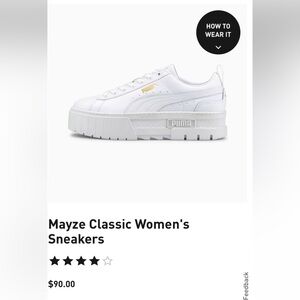 Puma Mayze Platform Sneakers